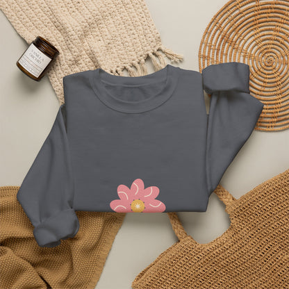 EVELE Bean Bloom | Graphic Crewneck Sweatshirt