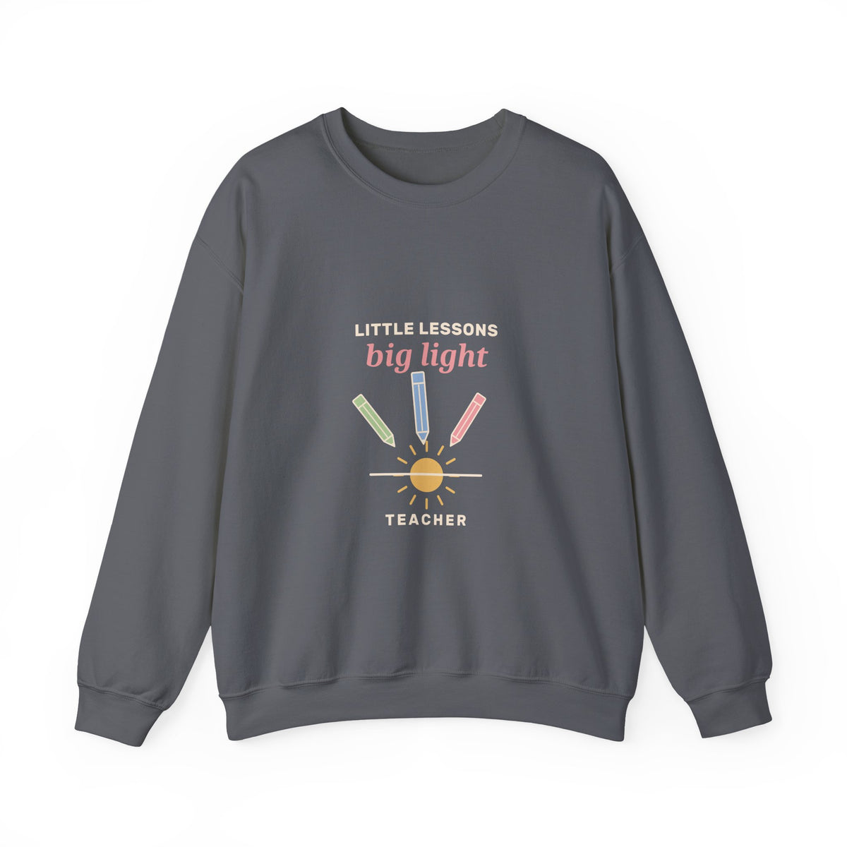 EVELE Little Lessons Big Light | Graphic Crewneck Sweatshirt