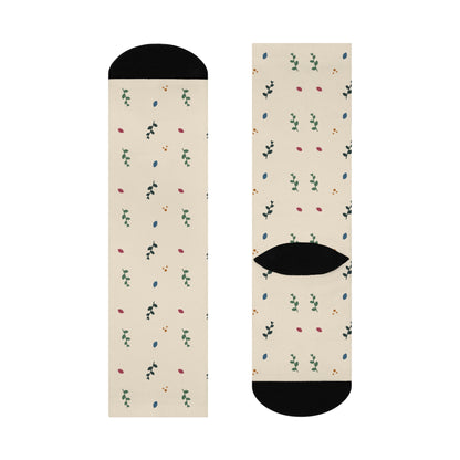 EVELE Green Hour | Cushioned Crew Socks