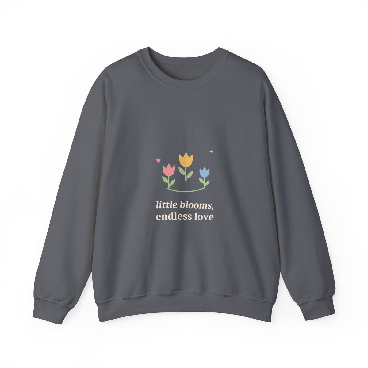 EVELE Three Little Blooms | Graphic Crewneck Sweatshirt