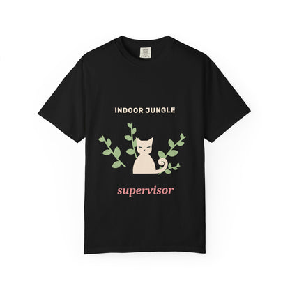 EVELE Indoor Jungle Supervisor | Garment-Dyed Tee