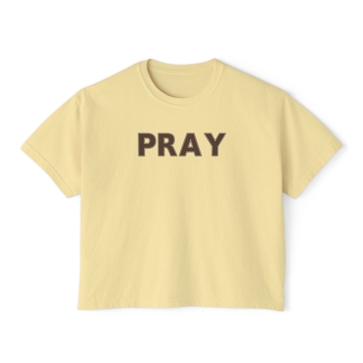 Pray Essentials Boxy Tee — Classic | Comfort Colors 3023CL