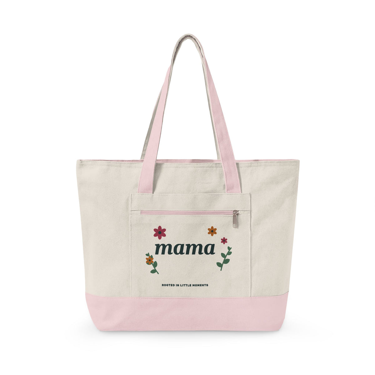 EVELE Mama Meadow | Zippered Canvas Tote