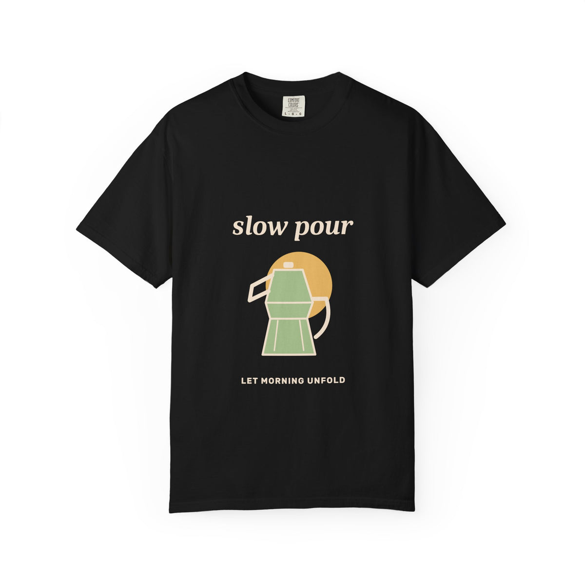 EVELE Slow Pour Sun | Garment-Dyed Tee