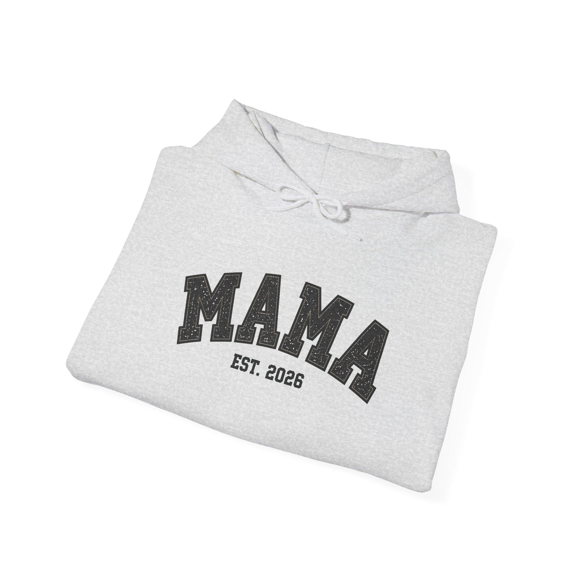 Classic Black MAMA Est. 2026 Hoodie | Gildan 18500
