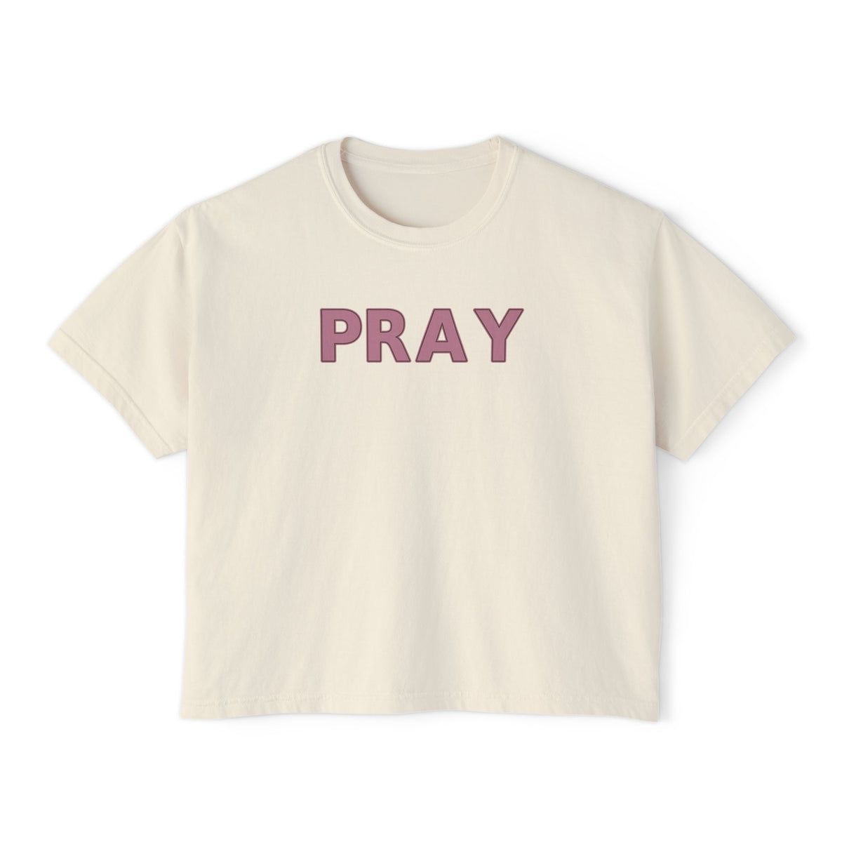 Pray Essentials Boxy Tee — EVELE Edit | Comfort Colors 3023CL