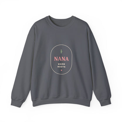 EVELE Nana Warm Roots | Graphic Crewneck Sweatshirt