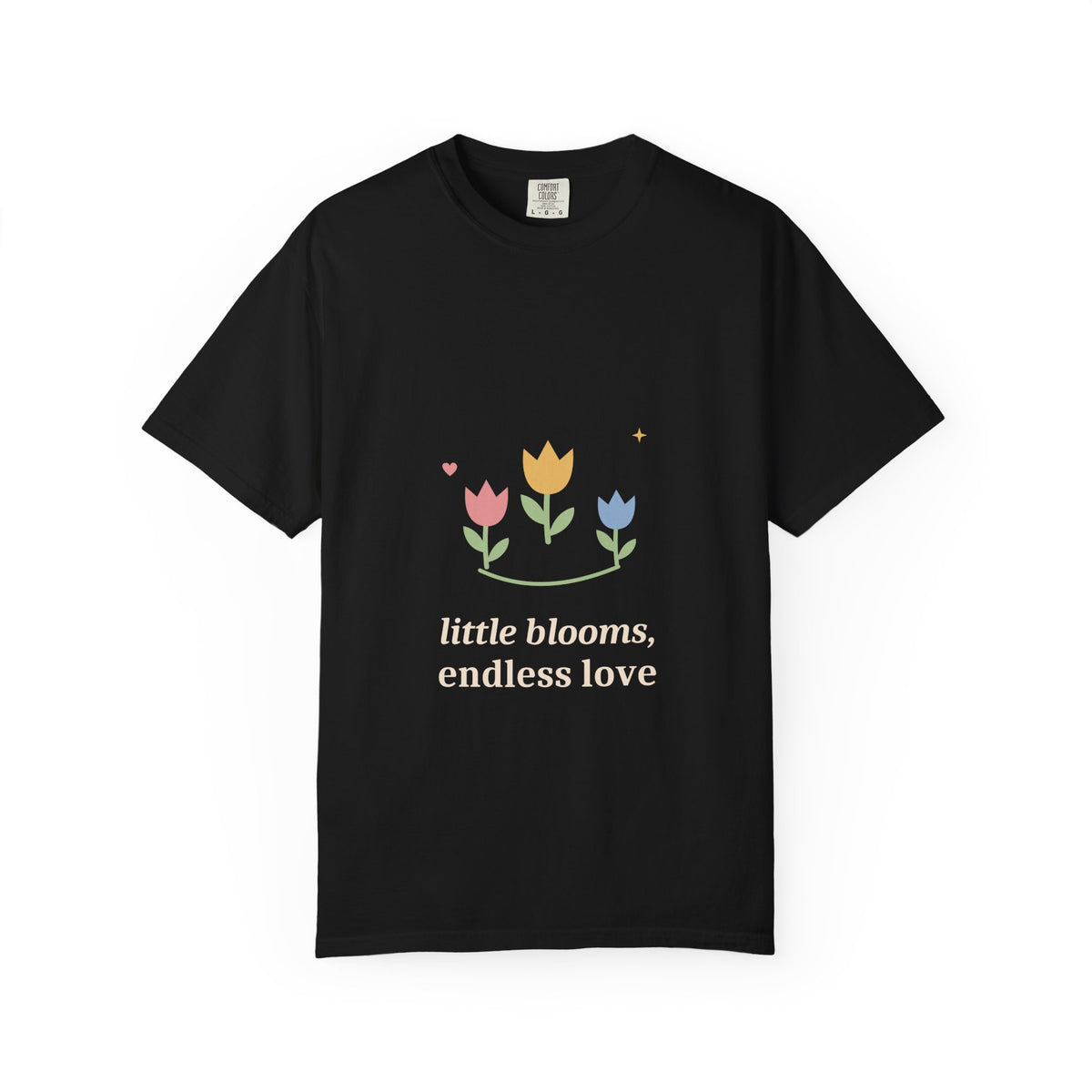EVELE Three Little Blooms | Garment-Dyed Tee