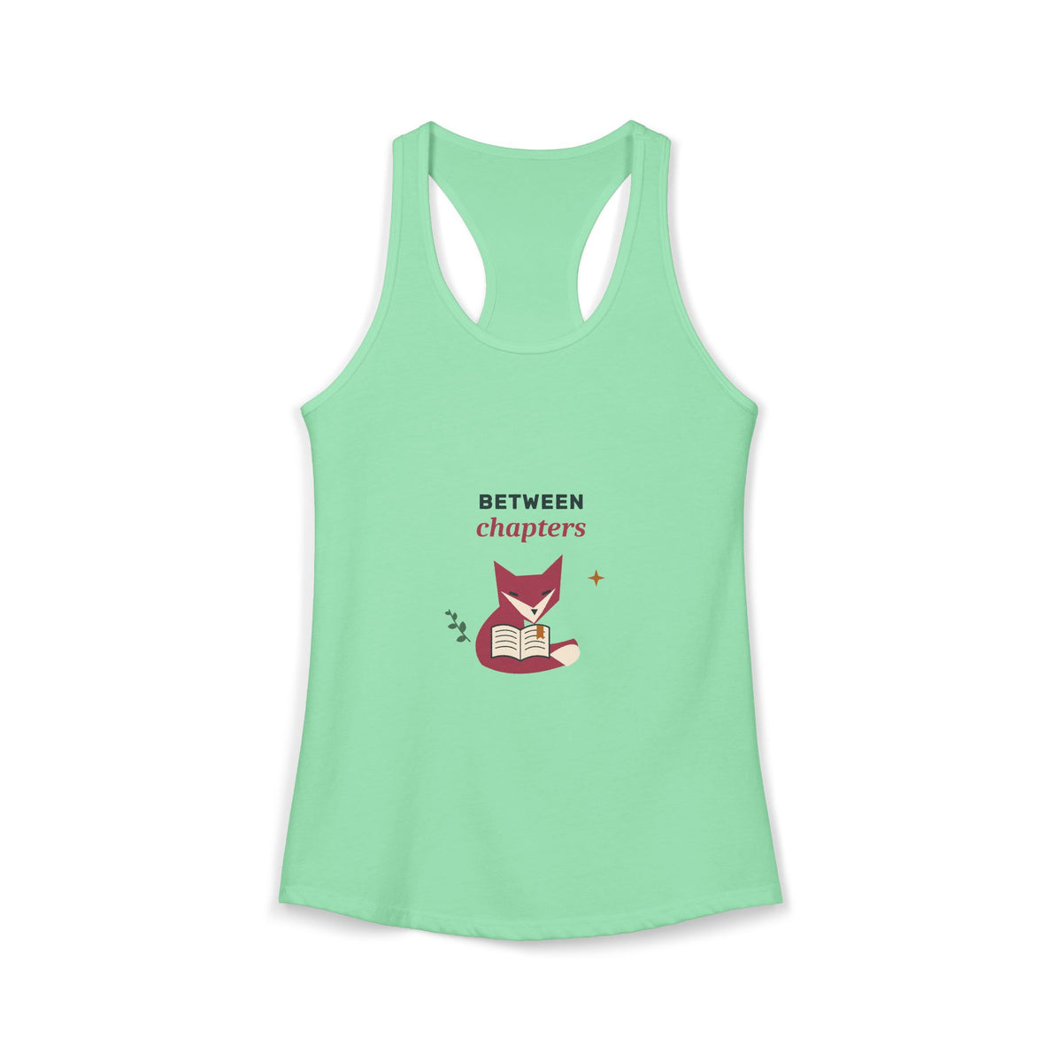 EVELE Fox Between Chapters | Women's Racerback Tank
