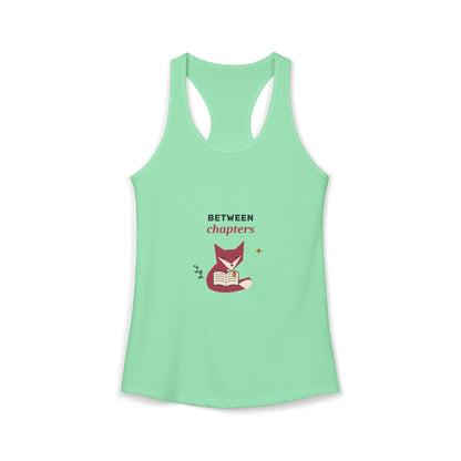 EVELE Fox Between Chapters | Women's Racerback Tank