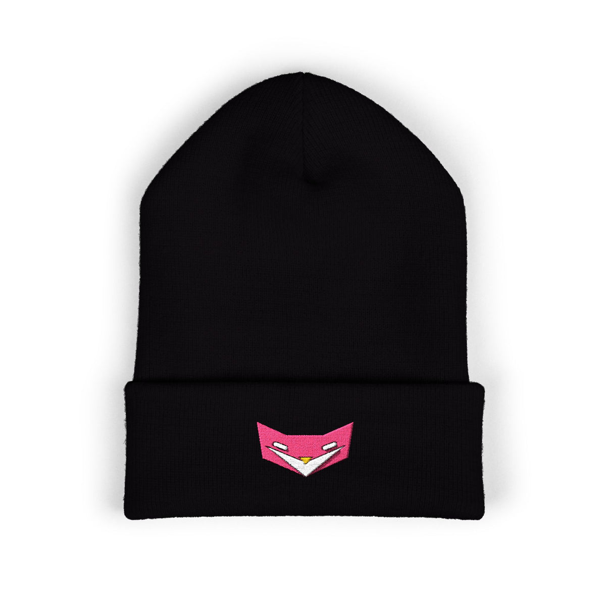 Fox Doze Embroidered Beanie | Cozy Fox Cuff Hat | EVELE Gallery