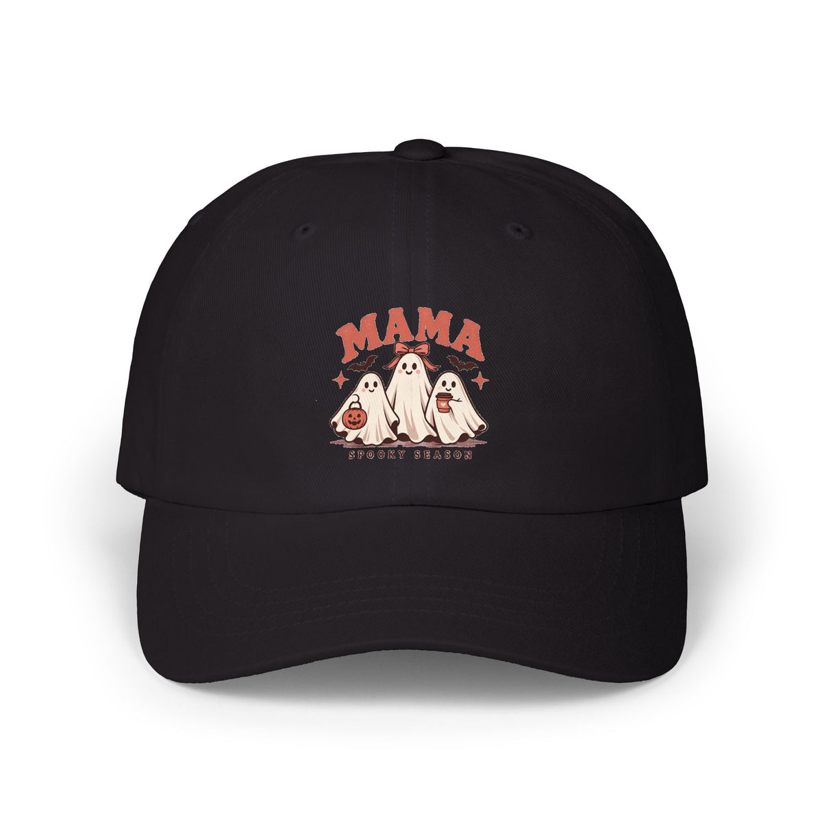 MAMA Ghost Social Dad Cap | Halloween Mom Hat