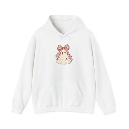 Bow Ghost Halloween Hoodie | Gildan 18500