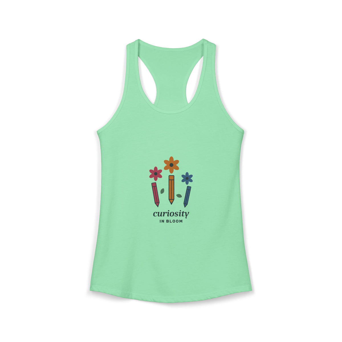 EVELE Curiosity In Bloom | Women's Racerback Tank