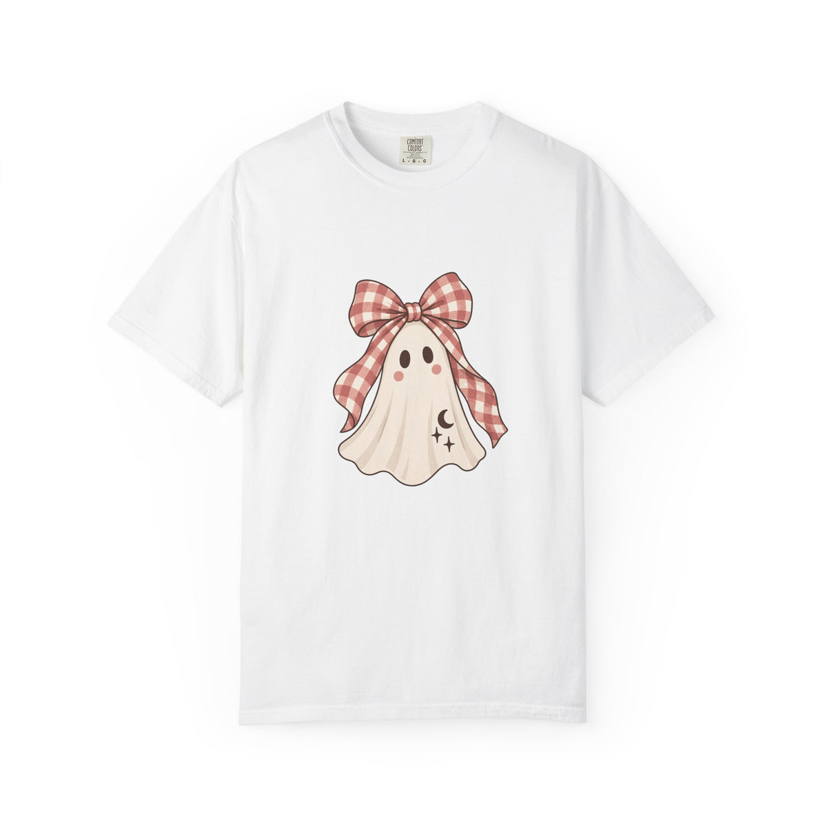 Bow Ghost Halloween Tee | Comfort Colors 1717