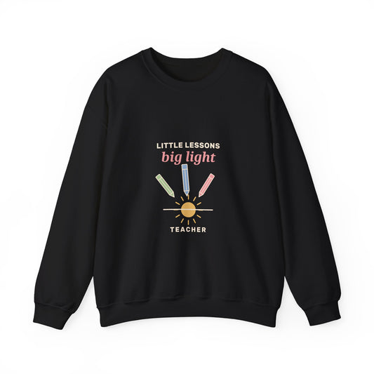 EVELE Little Lessons Big Light | Graphic Crewneck Sweatshirt