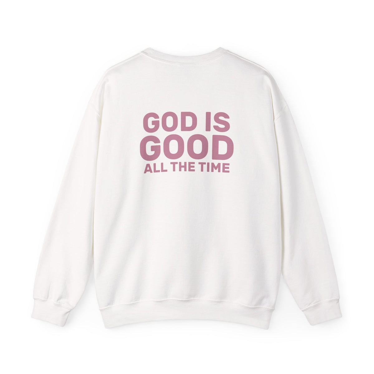 God Is Good Crewneck Sweatshirt — EVELE Edit | Gildan 18000