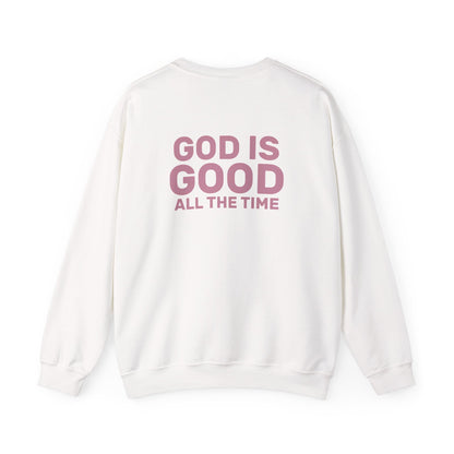 God Is Good Crewneck Sweatshirt — EVELE Edit | Gildan 18000
