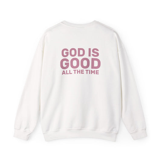 God Is Good Crewneck Sweatshirt — EVELE Edit | Gildan 18000