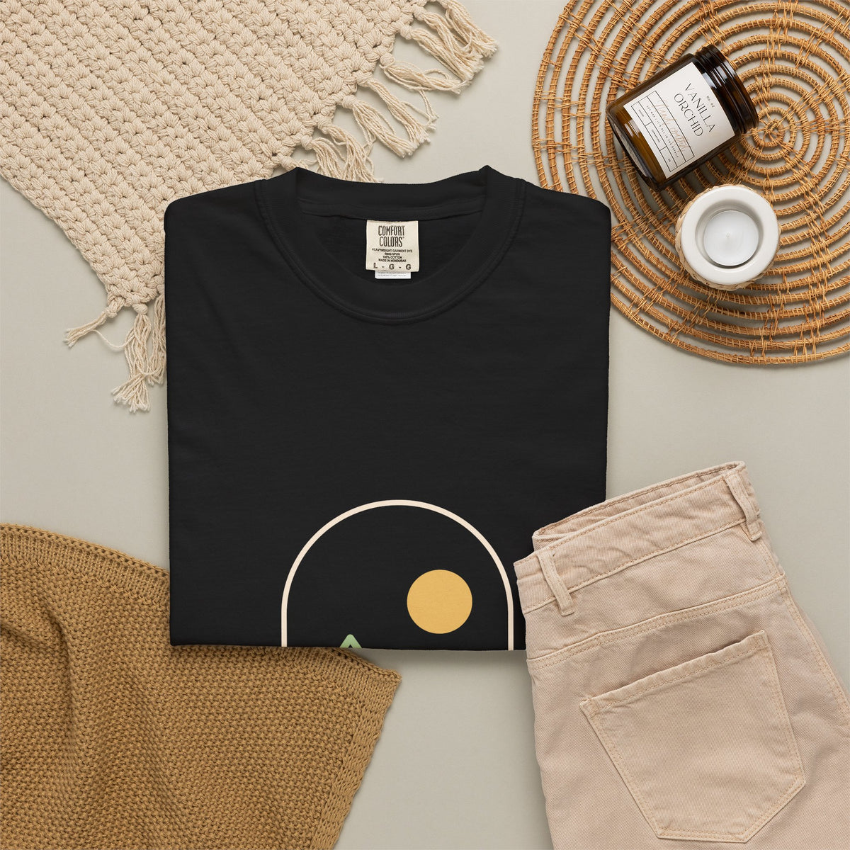 EVELE The Scenic Pause | Garment-Dyed Tee