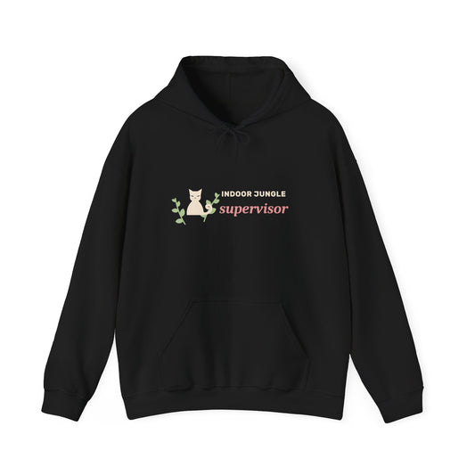 EVELE Indoor Jungle Supervisor | Graphic Pullover Hoodie