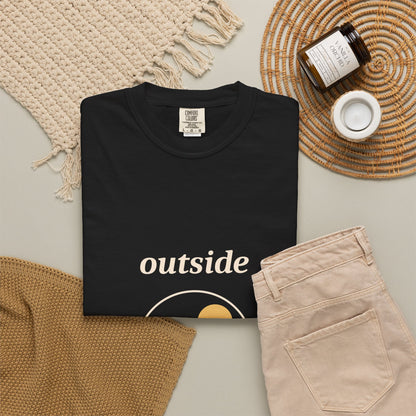 EVELE Outside Slowly | Garment-Dyed Tee
