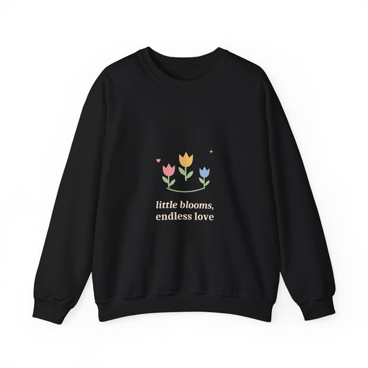 EVELE Three Little Blooms | Graphic Crewneck Sweatshirt