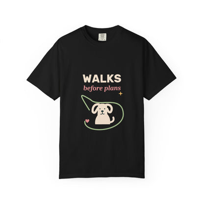 EVELE Walks Before Plans | Garment-Dyed Tee