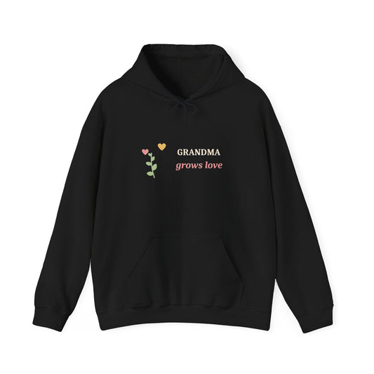 EVELE Grandma Grows Love | Graphic Pullover Hoodie