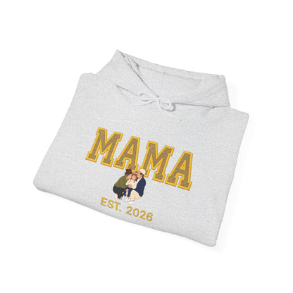 Golden Family MAMA Est. 2026 Hoodie | Gildan 18500