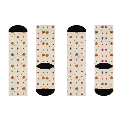 EVELE Petal Picnic | Cushioned Crew Socks