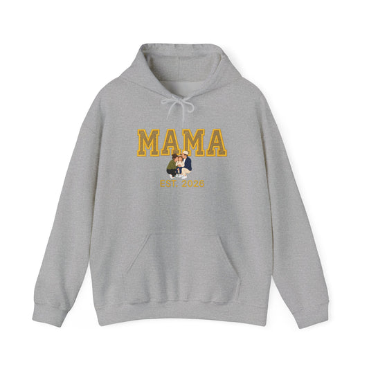 Golden Family MAMA Est. 2026 Hoodie | Gildan 18500