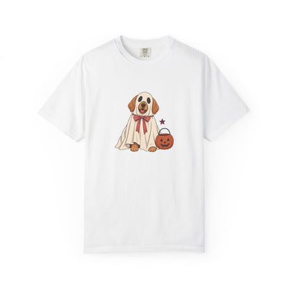 Ghost Dog Halloween Tee | Comfort Colors 1717