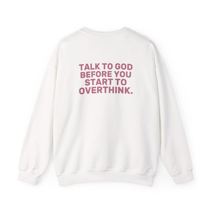 Talk to God Crewneck Sweatshirt — Classic | Gildan 18000