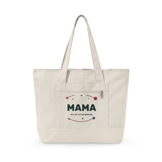 EVELE Kin Orbit | Zippered Canvas Tote