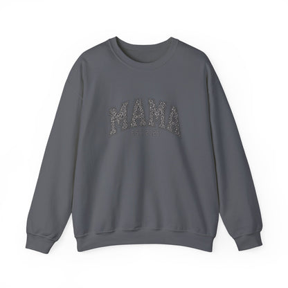 Graphite MAMA Est. 2026 Crewneck | Gildan 18000
