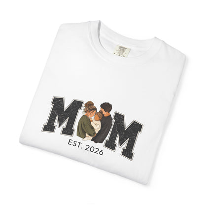 Family MOM Est. 2026 Tee | Comfort Colors 1717