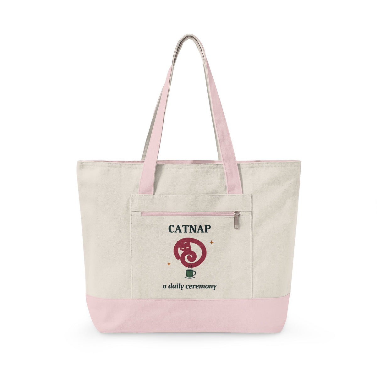 EVELE Catnap Ceremony | Zippered Canvas Tote