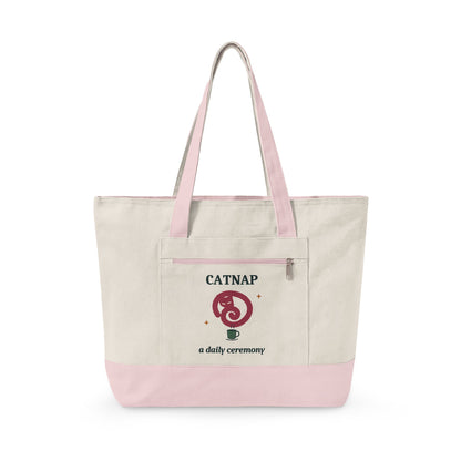 EVELE Catnap Ceremony | Zippered Canvas Tote