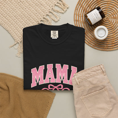 Blush Bow MAMA Est. 2026 Tee | Comfort Colors 1717