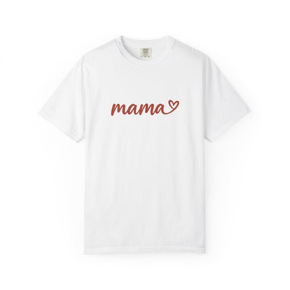 MAMA Heartline Tee | Comfort Colors 1717