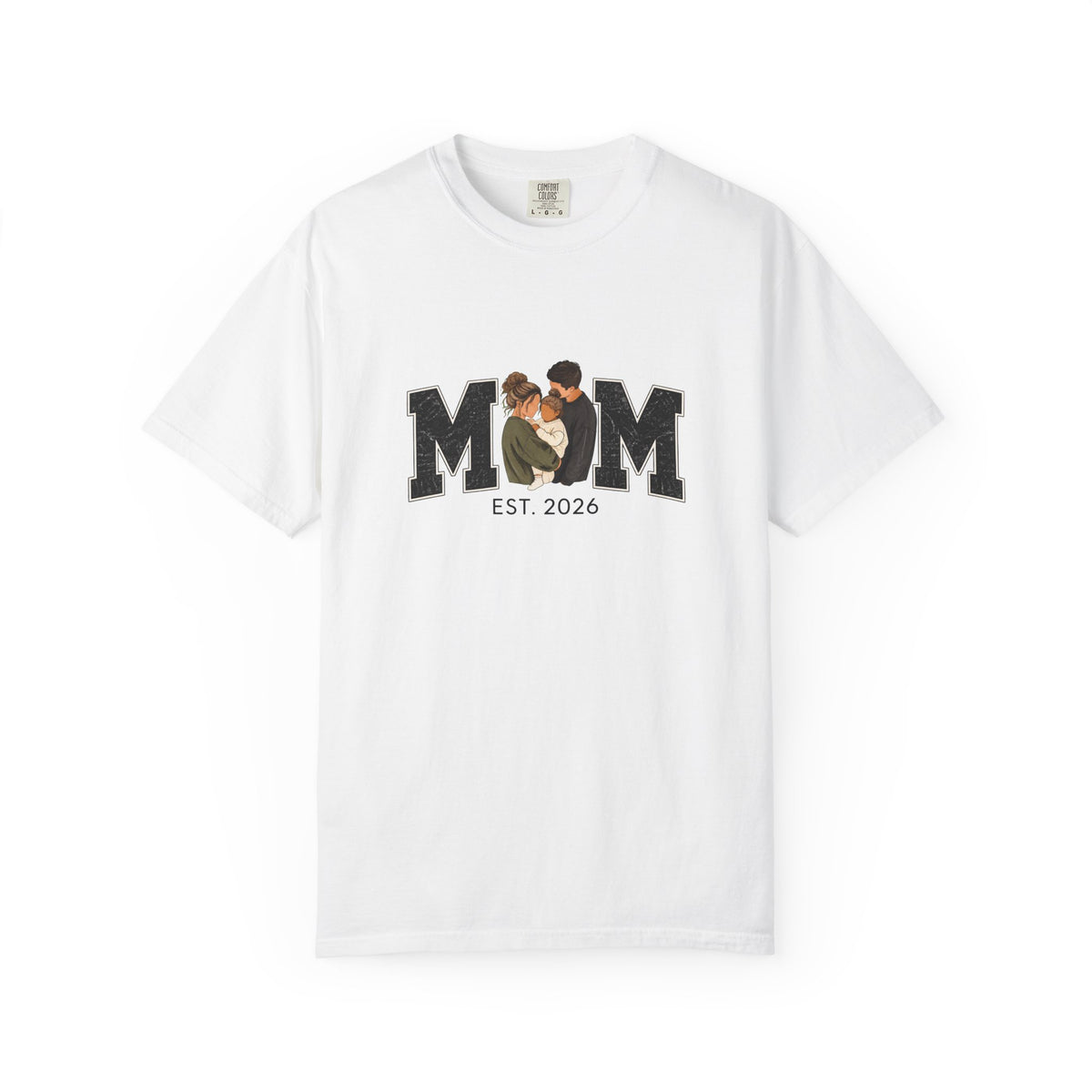 Family MOM Est. 2026 Tee | Comfort Colors 1717