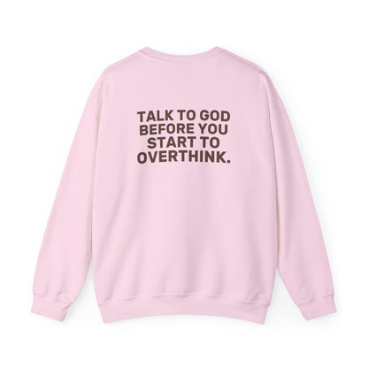 Talk to God Crewneck Sweatshirt — Classic | Gildan 18000
