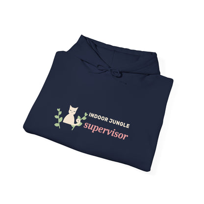 EVELE Indoor Jungle Supervisor | Graphic Pullover Hoodie
