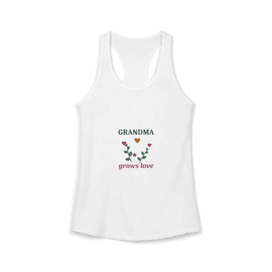 EVELE Grandma Grows Love | Women's Racerback Tank