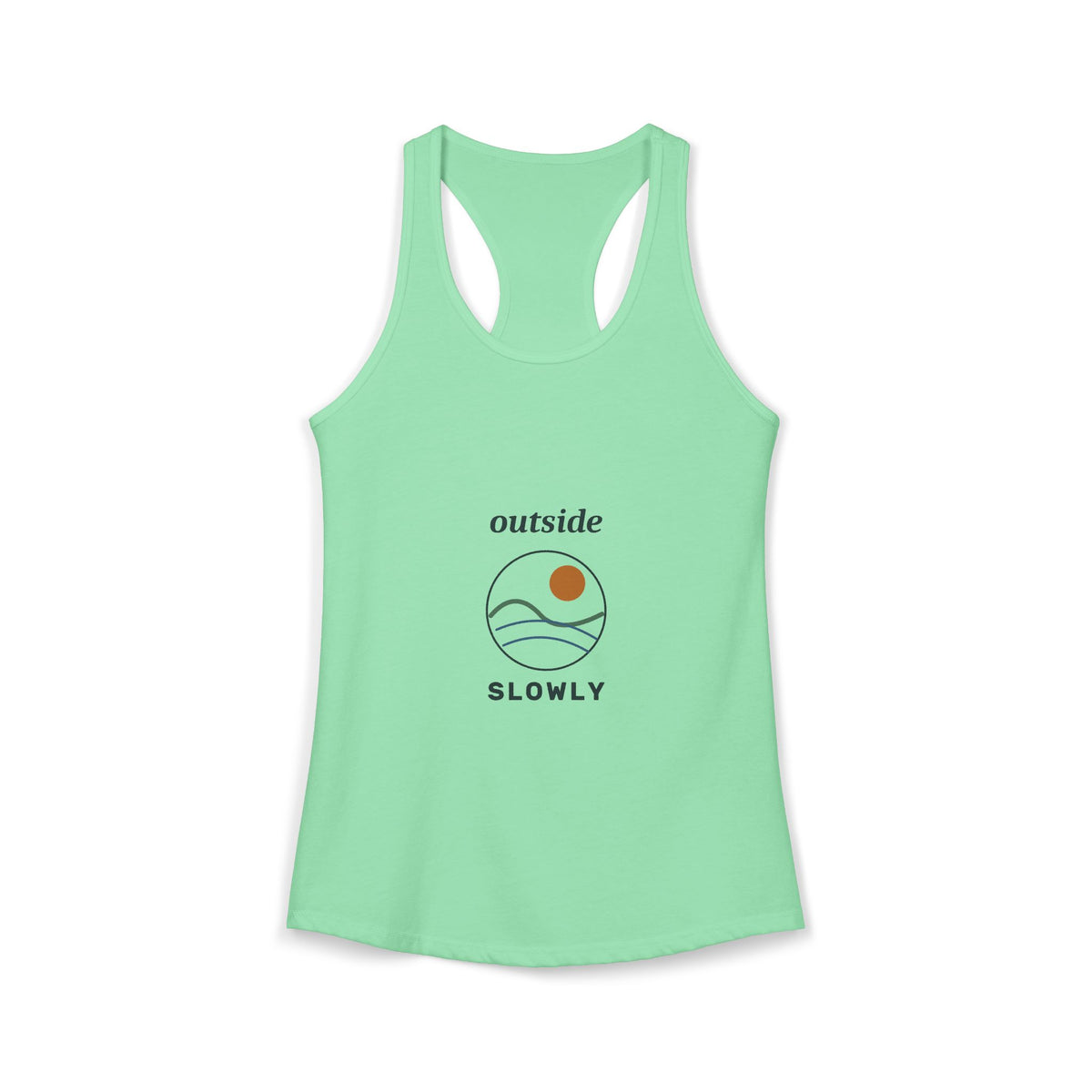 EVELE Outside Slowly | Women's Racerback Tank