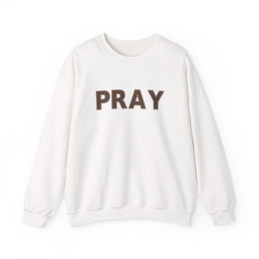 Pray Essentials Crewneck Sweatshirt — Classic | Gildan 18000