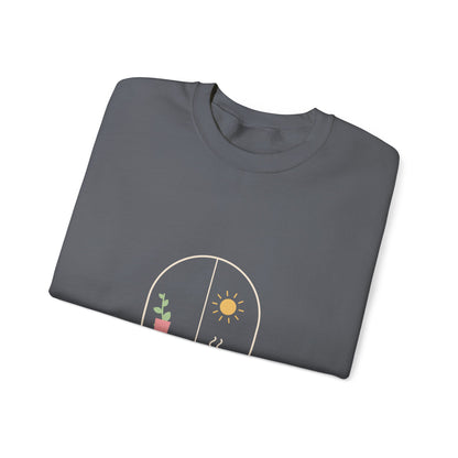 EVELE Little Cafe Window | Graphic Crewneck Sweatshirt