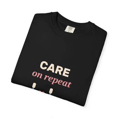 EVELE Care On Repeat | Garment-Dyed Tee