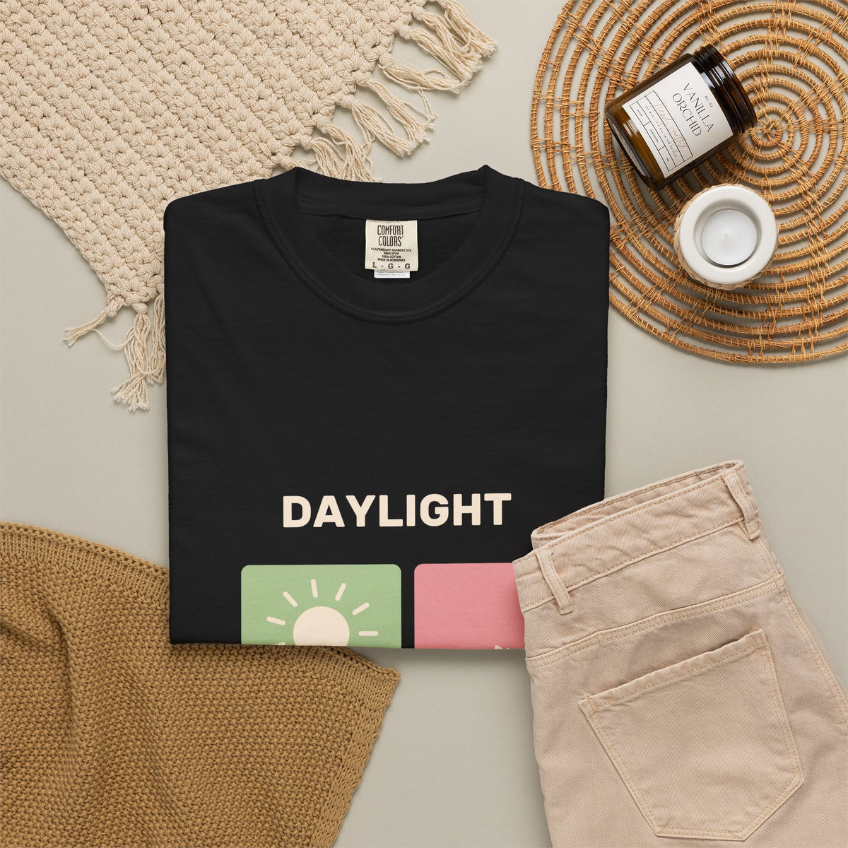 EVELE Daylight Ramble | Garment-Dyed Tee